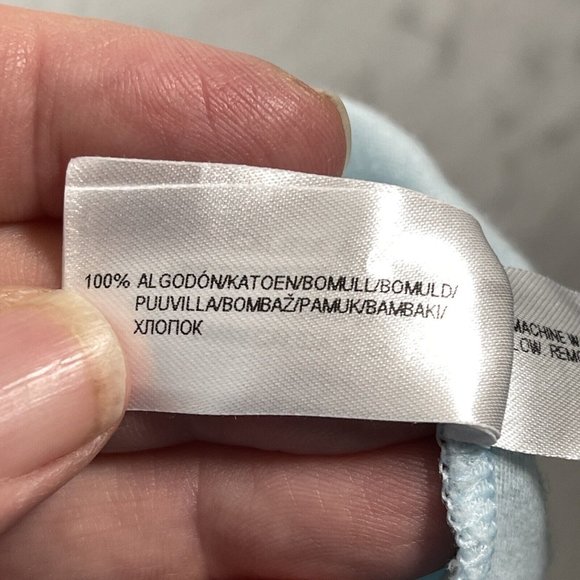 Calida Switzerland Womens Nightgown Size M Blue Long Sleeve Cotton 33346 - Picture 9 of 12